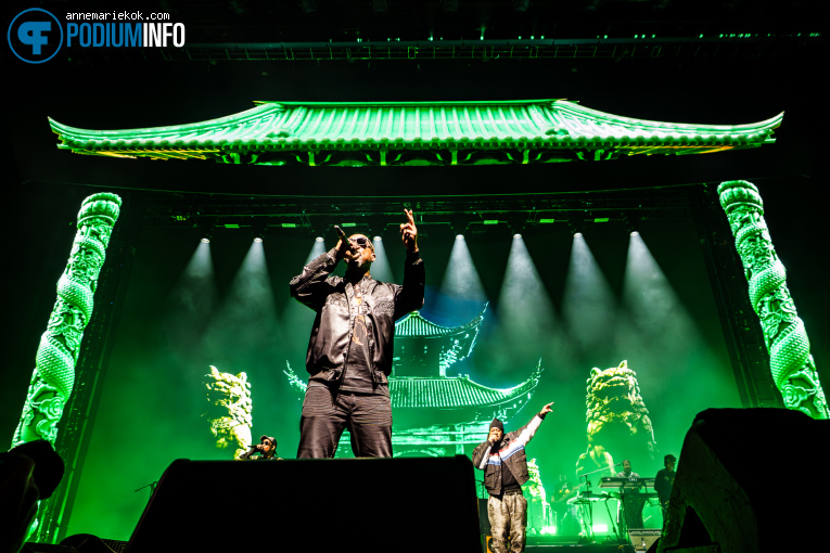 Wu-Tang Clan op Wu-Tang Clan - 02/03 Ziggo Dome foto