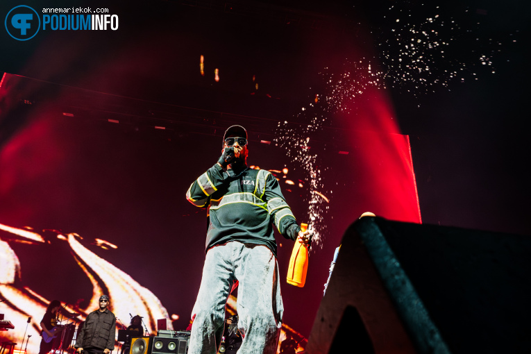 Wu-Tang Clan op Wu-Tang Clan - 02/03 Ziggo Dome foto