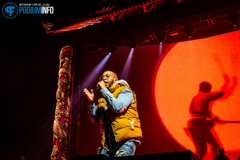 Wu-Tang Clan op Wu-Tang Clan - 02/03 Ziggo Dome foto