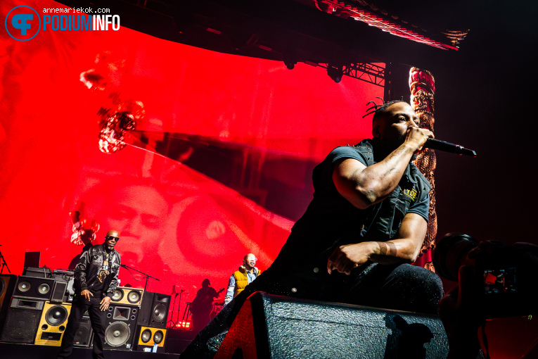 Wu-Tang Clan op Wu-Tang Clan - 02/03 Ziggo Dome foto