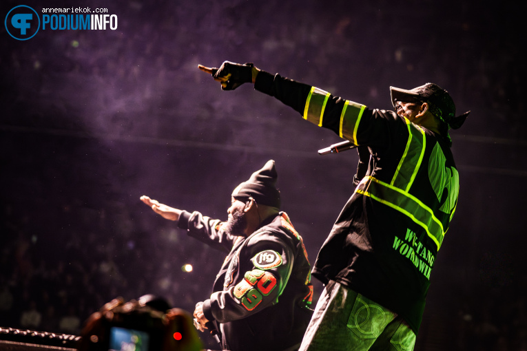 Wu-Tang Clan op Wu-Tang Clan - 02/03 Ziggo Dome foto