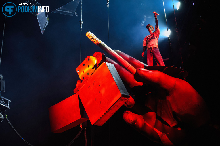 Machine Gun Kelly op Machine Gun Kelly - 03/03 - Ziggo Dome foto