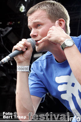 Just Jack op Rock Werchter 2009 foto