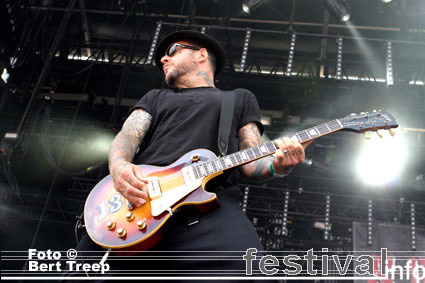 Social Distortion op Rock Werchter 2009 foto