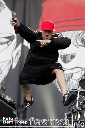 Limp Bizkit op Rock Werchter 2009 foto