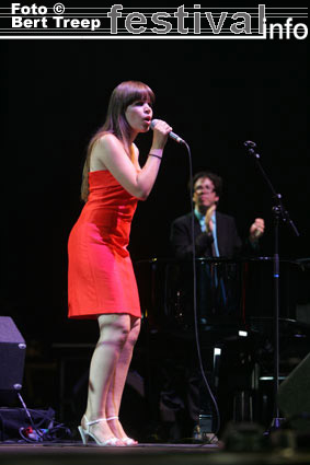 Lady Linn & Her Magnificent Seven op Rock Werchter 2009 foto