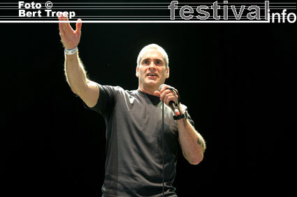 Henry Rollins op Rock Werchter 2009 foto