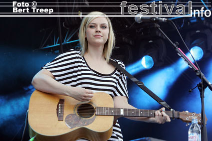 Amy Macdonald op Rock Werchter 2009 foto