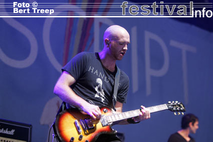 The Script op Rock Werchter 2009 foto