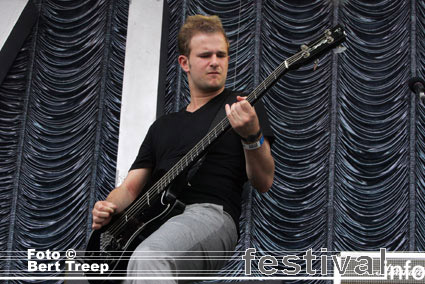 White Lies op Rock Werchter 2009 foto