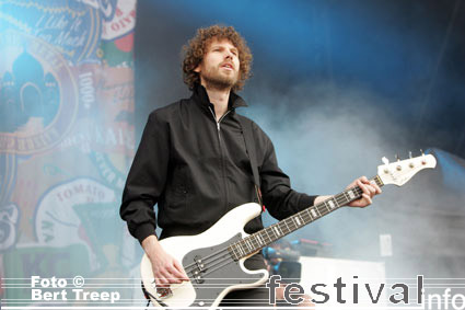 Kaiser Chiefs op Rock Werchter 2009 foto