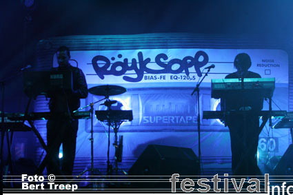 Röyksopp op Rock Werchter 2009 foto