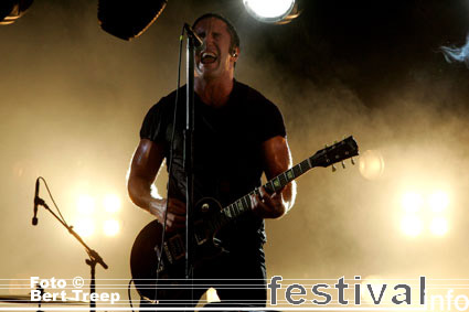 Nine Inch Nails op Rock Werchter 2009 foto