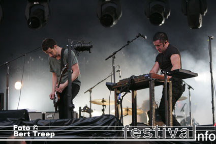 Nine Inch Nails op Rock Werchter 2009 foto