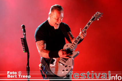 Metallica op Rock Werchter 2009 foto