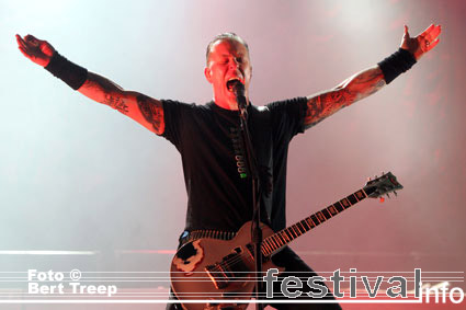 Metallica op Rock Werchter 2009 foto