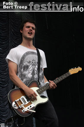 White Lies op Rock Werchter 2009 foto