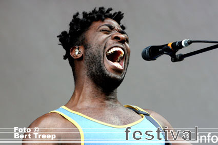 Bloc Party op Rock Werchter 2009 foto