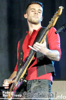 Coldplay op Rock Werchter 2009 foto