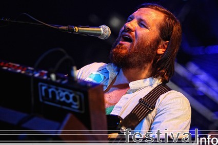 Fleet Foxes op Roskilde 2009 foto