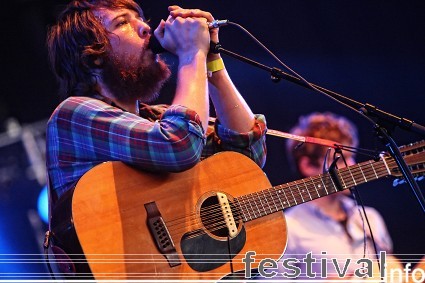 Fleet Foxes op Roskilde 2009 foto