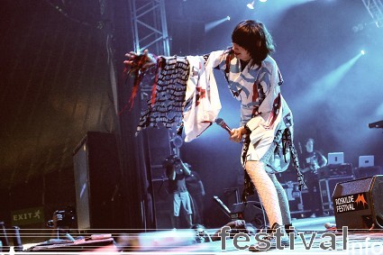 Yeah Yeah Yeahs op Roskilde 2009 foto