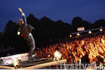 Coldplay op Roskilde 2009 foto