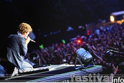 Coldplay op Roskilde 2009 foto