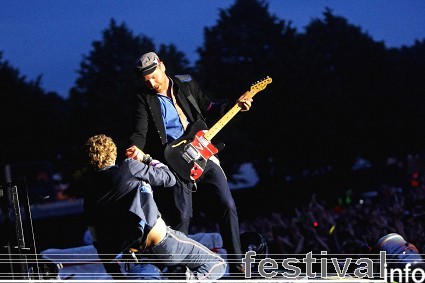 Coldplay op Roskilde 2009 foto