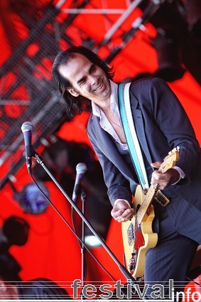 Nick Cave & the Bad Seeds op Roskilde 2009 foto