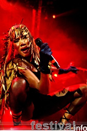 Grace Jones op Roskilde 2009 foto