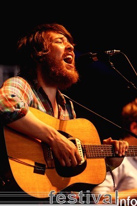 Fleet Foxes op Roskilde 2009 foto