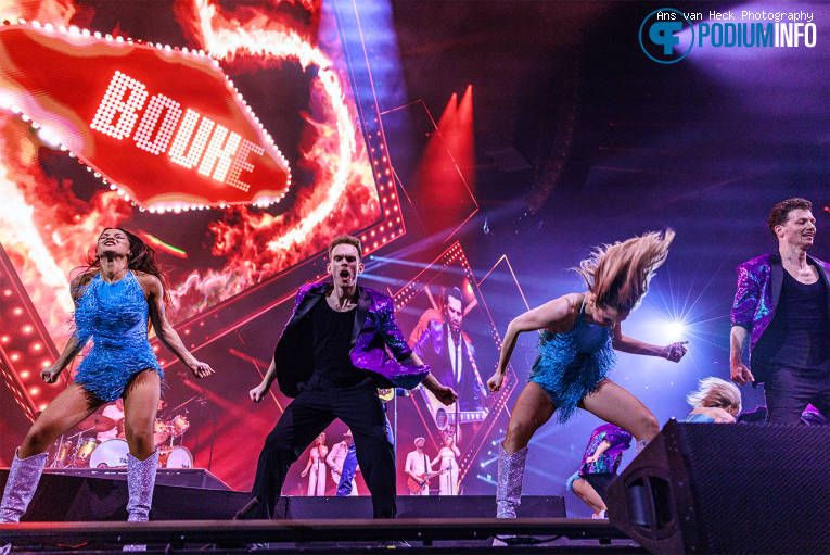 Bouke & The Elvis Matters Band op Bouke & The ElvisMatters Band - Viva Las Vegas - 20/03 - Ziggo Dome foto