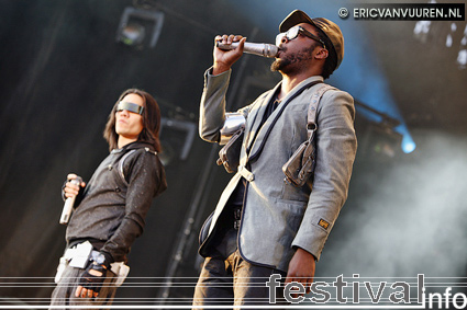 Foto Black Eyed Peas op TMF Awards Festival 2009