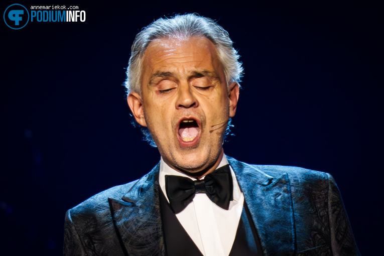 Andrea Bocelli op Andrea Bocelli - 29/03 - Ziggo Dome foto