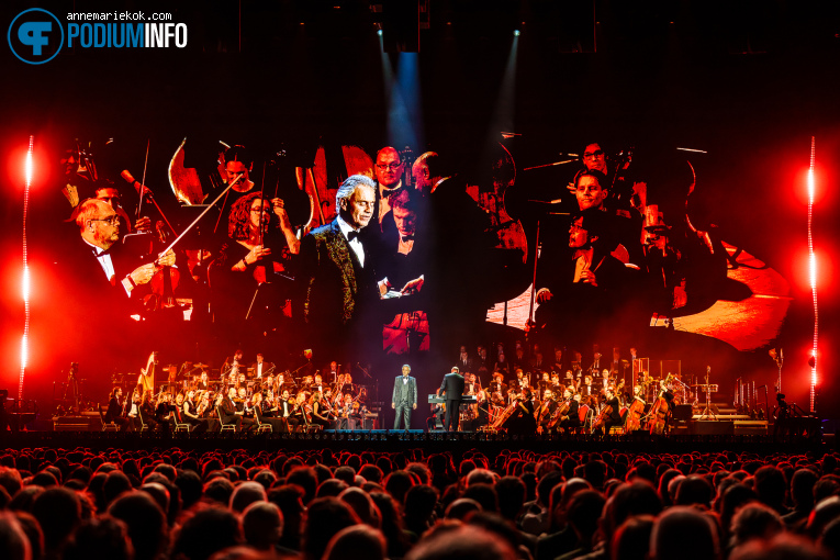 Andrea Bocelli op Andrea Bocelli - 29/03 - Ziggo Dome foto