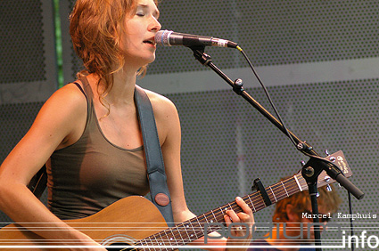 Marike Jager op Marike Jager - 12/7 - Vondelpark foto