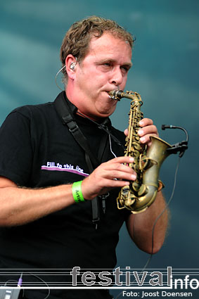 Guus Meeuwis op Bospop 2009 foto