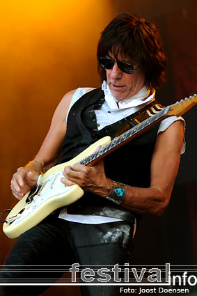 Jeff Beck op Bospop 2009 foto