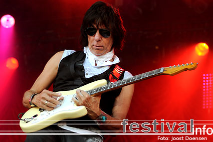 Jeff Beck op Bospop 2009 foto