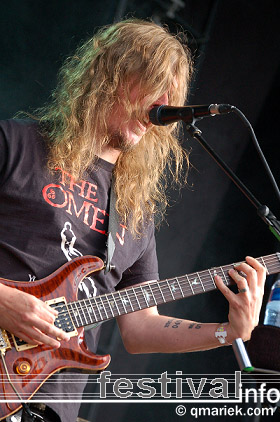 Opeth op Zwarte Cross 2009 foto