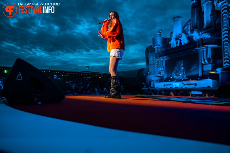 Roxy Dekker op 538 Koningsdag 2026 foto