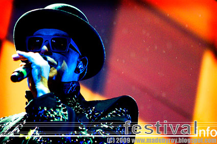 Pet Shop Boys op Dour 2009 foto