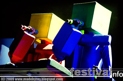 Pet Shop Boys op Dour 2009 foto