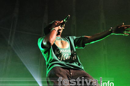 Dizzee Rascal op Raw Rhythm 2009 foto