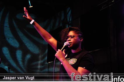 Speech Debelle op Raw Rhythm 2009 foto