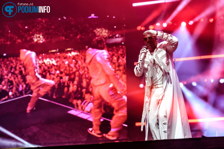 Akon op NE-YO & AKON - Nights Like This Tour - 15/05 - Ziggo Dome foto