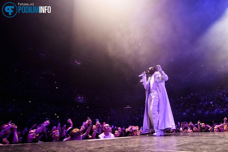 Akon op NE-YO & AKON - Nights Like This Tour - 15/05 - Ziggo Dome foto