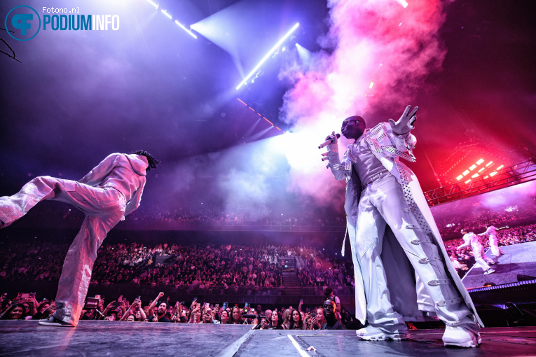 Akon op NE-YO & AKON - Nights Like This Tour - 15/05 - Ziggo Dome foto