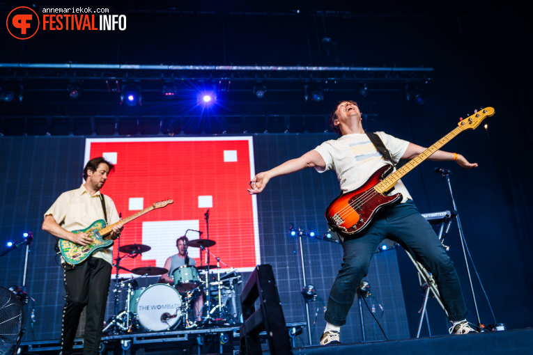 The Wombats op Dauwpop 2026 - Zaterdag foto